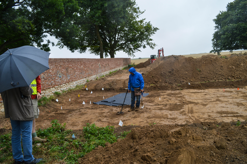 Gary working in the killing field