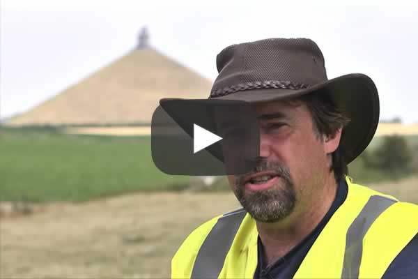 Unearthing Structures at Hougoumont